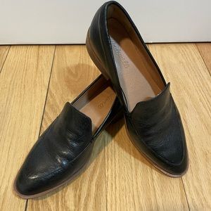 Madewell The Frances Black Loafers (EUC)